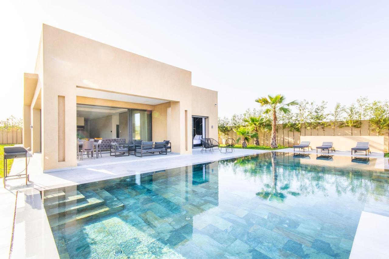 Villa California, Sans Vis A Vis, Piscine Chauffee, Spa, Marrakesh Eksteriør billede